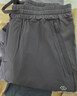 京东京造超轻透气运动裤男针梭拼接运动长裤子春季男速干新年礼物 深灰 L 实拍图