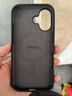 返航新生 iPhone 17 再生材质 Magsafe 磁吸保护壳 手机壳 暗夜黑 实拍图