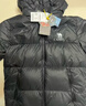 骆驼羽绒服防泼水鸭绒男女加厚户外防寒冬季面包服 黑色 男女同款,7674B 2XL 实拍图
