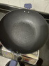 炊大皇炒锅不粘锅易洁少油烟平底炒菜锅煎锅34cm磁炉通用深蓝SL34CG 实拍图