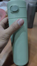 米家保温杯弹盖保温杯保冷杯480ml旅行便携不锈钢车载水杯竹绿色 实拍图