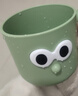 欢喜生活儿童刷牙杯洗漱牙缸牙刷杯创意宝宝家用可爱防摔漱口男女孩洗漱杯 绿色小号*1 实拍图