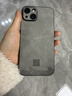 世咏（SHIYONG）适用苹果14手机壳 iphone14保护套镜头全包超薄防摔轻奢羊巴皮简约创意国风小羊皮男女款 灰色 实拍图