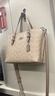 蔻驰（COACH）【品牌直供】女士MOLLIE中号斜挎手托特包CV965新年情人节礼物 实拍图