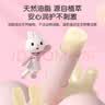 英氏（YEEHOO）兔子润唇膏儿童唇膏小男女孩宝宝润唇膏保湿滋润防干裂玩偶 “一一”粉白款3.2g（蓝莓香） 实拍图