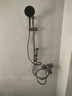 九牧（JOMOO） 集成升降花洒淋浴花洒硅胶除垢三功能花洒头喷枪分体淋浴器35324 【枪灰】 实拍图