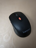 联想（Lenovo）无线蓝牙双模充电鼠标 蓝牙5.0/3.0 便携办公鼠标人体工学设计 Howard理性黑充电版 实拍图