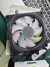 京品鹿棱镜四代PRO战隼F12棱镜PLUS积木版水冷12CM机箱风扇正反向无线拼接ARGB神光同步PWM温控制器集线 棱镜4代PRO黑色正向风扇（5V三针接口） 实拍图