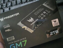 宏碁掠夺者（PREDATOR）1TB SSD固态硬盘 M.2接口(NVMe协议) GM7000系列｜NVMe PCIe 4.0读速7400MB/s  AI电脑存储配件 实拍图
