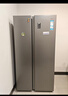 Haier【新品】海尔冰箱双开门对开门纤薄一级能效双变频风冷无霜干湿分储大容量家用智能电冰箱家电补贴 617升+黑金净化系统+90°开门悬停 实拍图