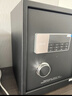 得力保险柜家用型 密码保险箱办公财务专用小型文件柜全钢防盗入墙入柜床头保管柜 曜臻AE610高45cm 实拍图