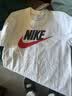 耐克（NIKE）春夏男T恤宽松休闲运动服DX1986-101 白色  S  实拍图