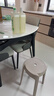 九千谷椅子出租房不占空间轻奢高级塑料凳子简易客厅家用小型餐桌凳4215 实拍图