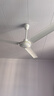美的（Midea） 吊扇家用客厅电风扇轻音钢叶大风力宿舍工厂楼顶扇吸顶风扇 风扇踏青放价 白色 FC140-BA（56寸/1.4米）+无极调速器 实拍图