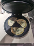 美的（Midea）电饼铛家用 电饼档 双面加热煎饼烙饼锅 煎烤机早餐机三明治 30CM大尺寸加大加深电煎烤肉锅JHN30F 实拍图