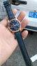 正品男士手表高档休闲石英表简约气质男表皮带高颜值罗马时尚腕表 黑色运动款 实拍图