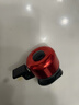 山地车自行车铃铛隐形Q铃铛车把环形铝合金隐形铃小巧易安装 红色1个 实拍图