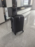 新秀丽（Samsonite）京东联名定制款行李箱20英寸竖条纹拉杆箱黑色GU9密码登机箱 实拍图