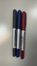 uni三菱 uni-ball EYE黑红蓝中性笔高颜值0.5mm签字笔商务直液式学生水笔水性笔套装 UB-150 3支 实拍图