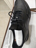 骆驼（CAMEL）男士套脚快穿牛皮商务休闲运动皮鞋 G14A220724 黑色 41 实拍图
