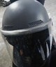 新日新日3C国标认证摩托电动车头盔男女四季通用骑行电瓶车半盔安全帽 火山灰【高清长镜+可拆护耳】 3C新国标A类 实拍图
