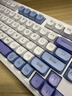 狼途（Langtu）L98烟紫有线/无线/蓝牙三模静音电脑键盘 Gasket结构 RGB灯效  实拍图