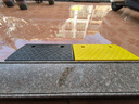 百舸 台阶斜坡垫 门槛马路牙子路沿坡三角阶梯垫 汽车爬坡上坡垫 50*27*9 塑料款黑色 CW605600 实拍图