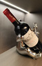 贝汉美（BHM）轻奢高档暴力熊红酒架摆件工艺品斜放客厅电视柜酒柜餐边柜装饰品 暴力熊红酒架+开瓶器(不含酒瓶) 实拍图