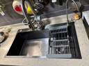 京东京造 厨房水龙头 抽拉式洗菜盆龙头 304不锈钢360°旋转冷热水3功能 实拍图