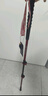 探路者喀纳登山杖手杖碳素碳纤维可伸缩超轻户外徒步便携爬山棍 燎原红 实拍图