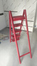 八海鸟家用小梯子乔迁之喜折叠五步梯加厚伸缩入伙梯子居家暖房红色步梯 实拍图