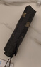 天堂 防紫外线晴雨伞三折黑胶防晒太阳伞遮阳伞57*8骨 银杏碳黑色 实拍图