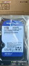 西部数据（WD）1TB 台式机机械硬盘 WD Blue 西数蓝盘3.5英寸 5400转64MB SATA CMR垂直DIY装机电脑硬盘 WD10EARZ 实拍图