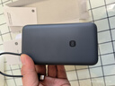 小米（MI）【3C认证】小米充电宝 自带线 快充版 20000 33W 深灰色 可上飞机/火车 可充手机平板笔记本耳机 实拍图