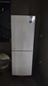 美的（Midea）180L+二门冰箱白色租房小型家用电冰箱风冷无霜两门小冰箱不串味租房不占地以旧换新MR-195WE 实拍图