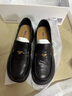 百丽（Belle）元宝乐福鞋女鞋2026春季新款商场同款羊皮黑色小皮鞋E9L1DAA6 黑色 37 (235mm) 晒单实拍图