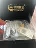 中国黄金（CHINA GOLD）黄金耳钉女士999足金雪花耳钉一对生日礼物送女朋友老婆 足金耳钉约1.8g【甄选礼盒】 实拍图