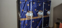 东方北极星布衣柜简易牛津布防潮防尘加粗加固双人衣橱 全钢架180cm顽皮小狗 实拍图