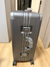京东京造无界铝框行李箱大容量拉杆箱密码箱登机皮箱明日达石墨灰24英寸 实拍图