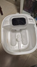 飞利浦（PHILIPS）泡脚桶躺泡免洗电动按摩足浴盆UV杀菌小白桶智能恒温加热软胶泡脚盆3222F 三八节礼物实用礼物 实拍图