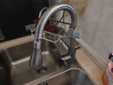 四季沐歌厨房水龙头系列304不锈钢万向360°旋转双水花冷热洗菜盆龙头 实拍图
