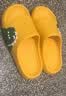 猪爸爸儿童拖鞋男童夏家居室内洗澡防滑女童2025新款简约宝宝凉拖鞋黄36 实拍图