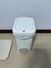 佳帮手脚踏垃圾桶10L家用脚踩+手按双开盖厨房卫生间厕所客厅卧室带盖 实拍图