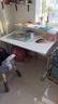 海旭成儿童学习桌椅套装手摇升降家用书桌中小学生写字桌男孩女孩课桌椅 实拍图
