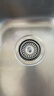 摩恩（MOEN） 单槽双槽落水器 提笼式厨盆水槽落水器下水组件厨房水槽原装配件 SB16【112mm 提笼落水（配40下水管）存水镂空盖子】 实拍图