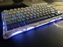 重力星球破茧75机械键盘电竞游戏无线有线蓝牙三模gasket客制化侧刻键盘 GS K1 渐变白 实拍图