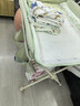 babycare尿布台多功能可折叠新生儿护理台抚触洗澡便携婴儿床-温特绿 实拍图