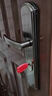 西星防盗门门锁家用通用型门把手入户执手大门锁具套装室内铁门房门锁 单活把手（不含锁体锁芯钥匙） 实拍图