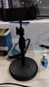 新款360°旋转自拍通用手机支架加重稳固桌面办公追剧直播便携可伸缩手机支架【款式随机发货】 【款式随机发货】黑色（360°旋转+升降） 实拍图