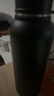 保温杯男士款大容量茶水分离泡茶水壶316不锈钢底学生便携水杯子 曜石黑1000ML 实拍图